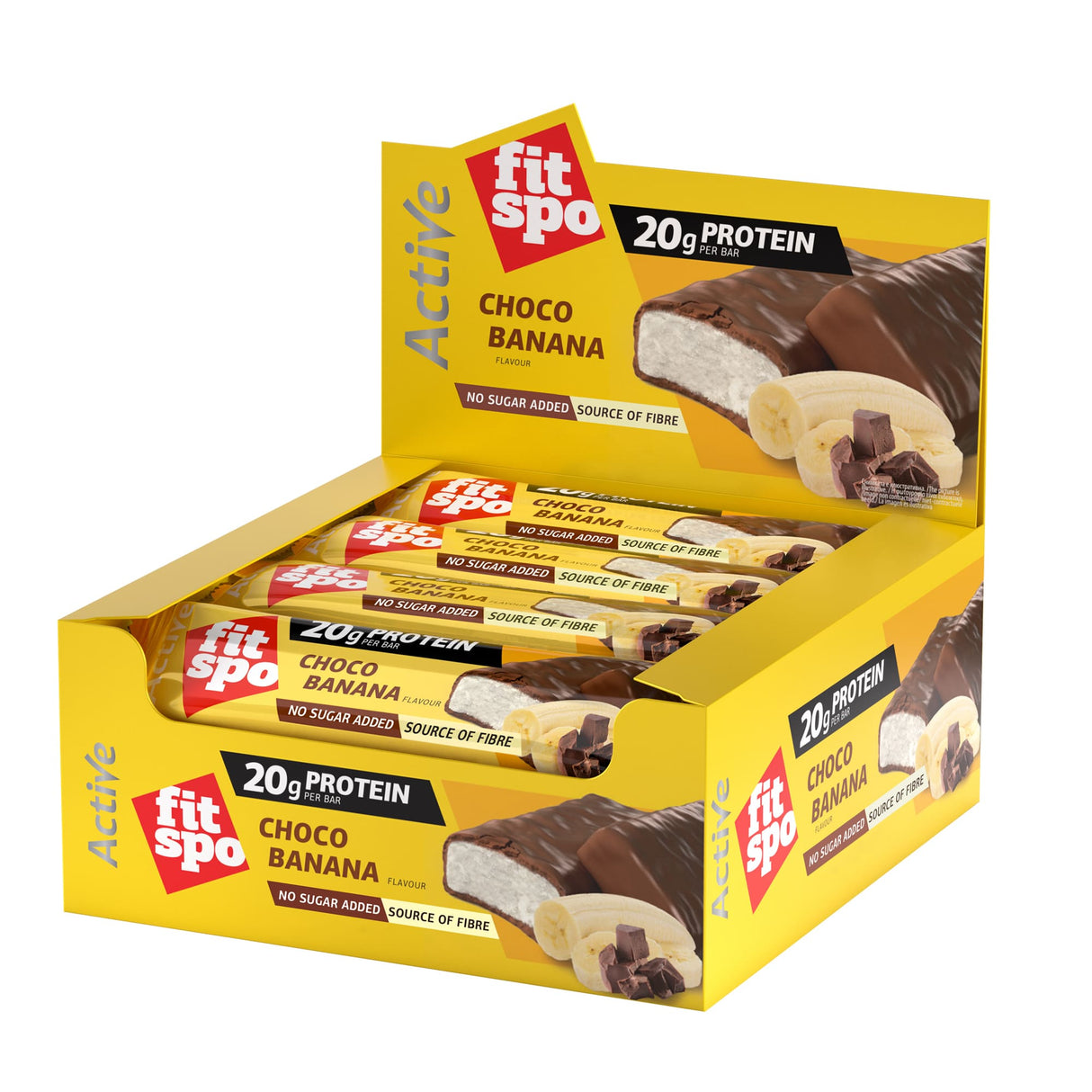 Fit Spo Active Bar - 12 x 60 grams