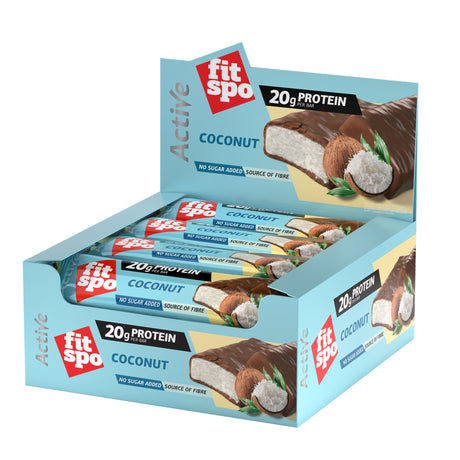 Active Bar Кокос - 12 x 60 грама - Nutra Best Bulgaria