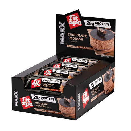 MAXX Bar Шоколадов Мус - 12 x 75 грама - Nutra Best Bulgaria