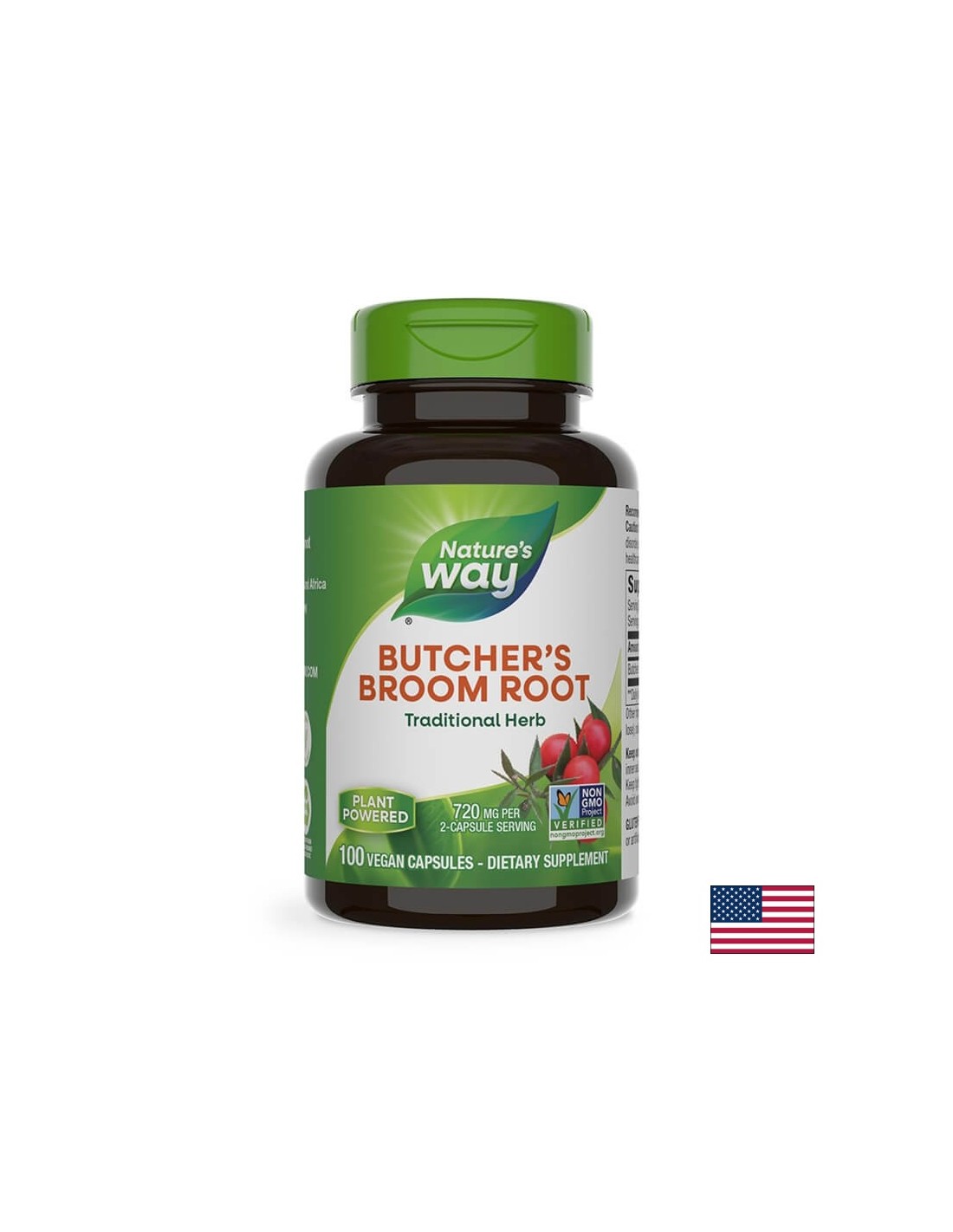 Butcher`s Broom 470 mg - 100 капсули - Feel You