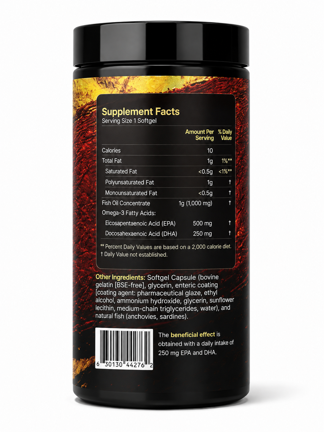 Optimal Supplements - Ultra Omega 3 Fish Oil 90 softgels 500 mg EPA и 250 mg DHA