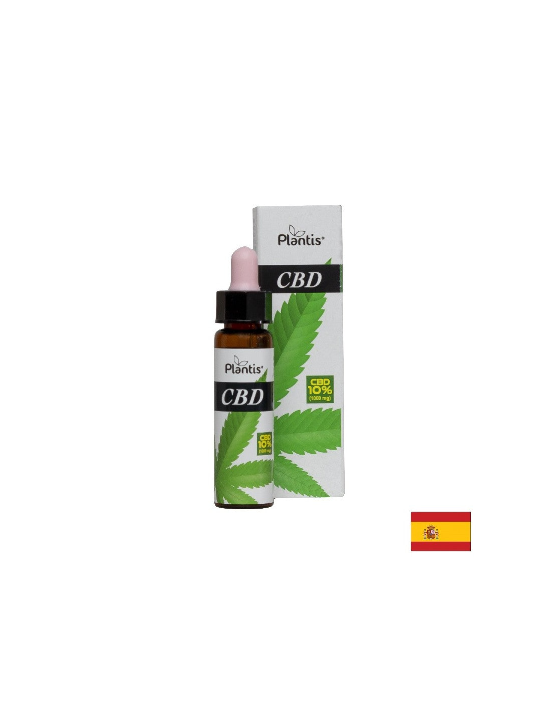 Hemp seed oil (CBD 10%, 1000 mg) - Care for oily, acneic and aged skin - For external use, 10 ml