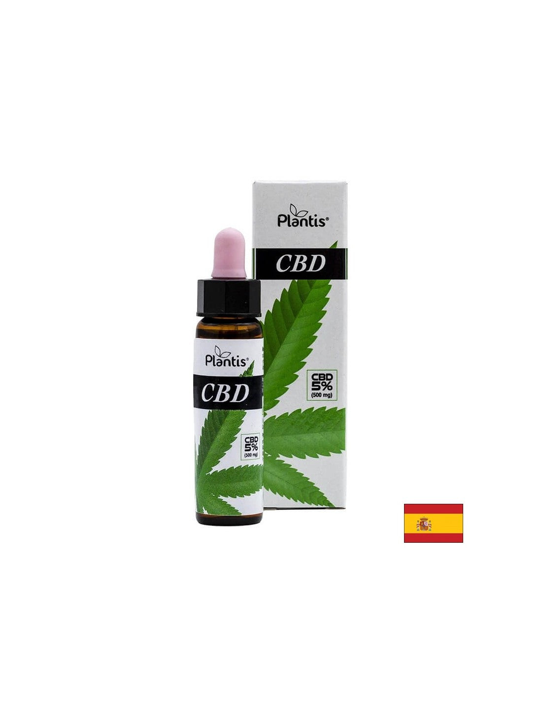 Hemp seed oil (CBD 5%, 500 mg) - Care for oily, acneic and aged skin - For external use, 10 ml