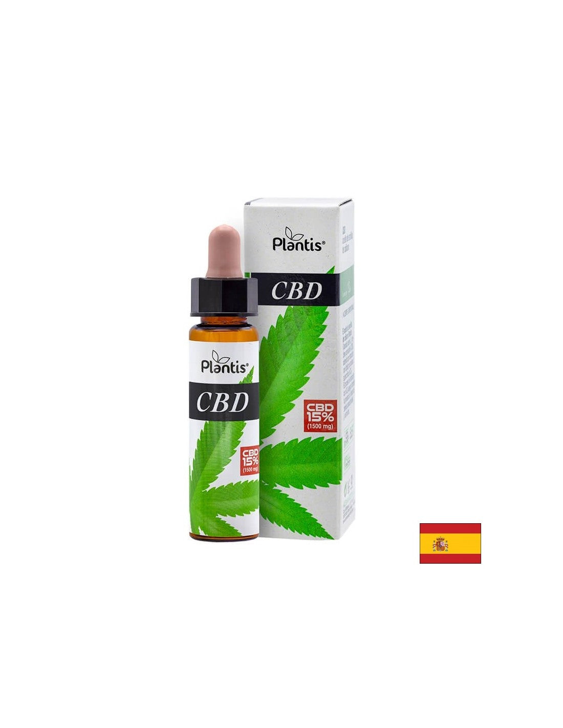 Hemp seed oil (CBD 15%, 1500 mg) - Care for oily, acneic and aged skin - For external use, 10 ml
