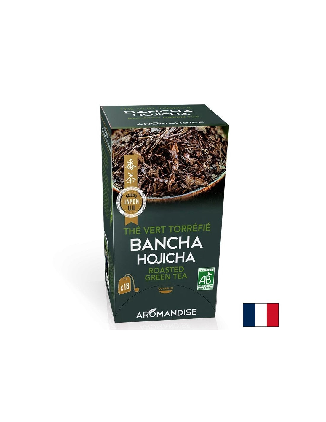 Bancha Hodzhicha tea (roasted green tea leaves), 18 filter bags