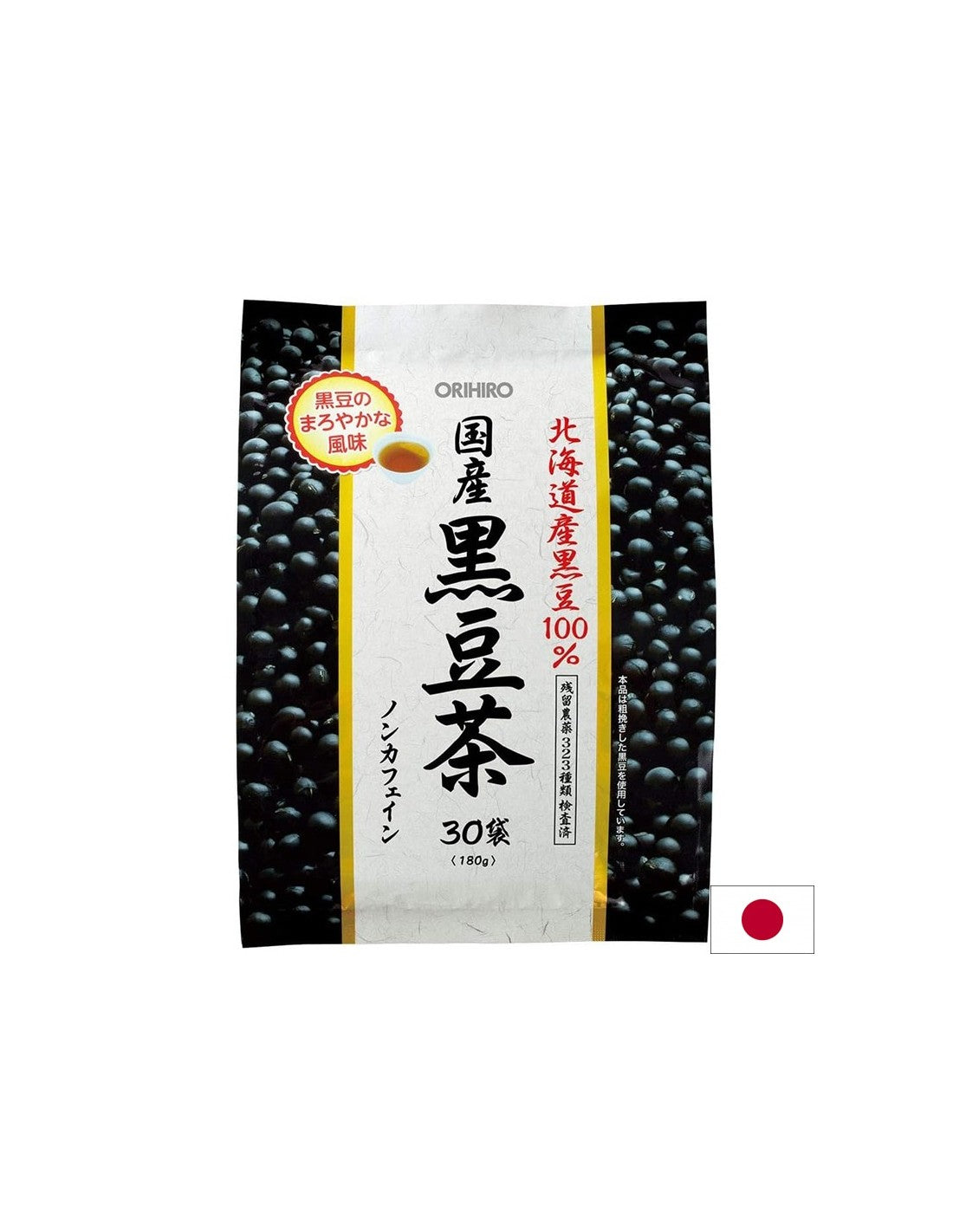 Чай от японска черна соя без кофеин – За хормонален баланс и детокс, 30 пакетчета