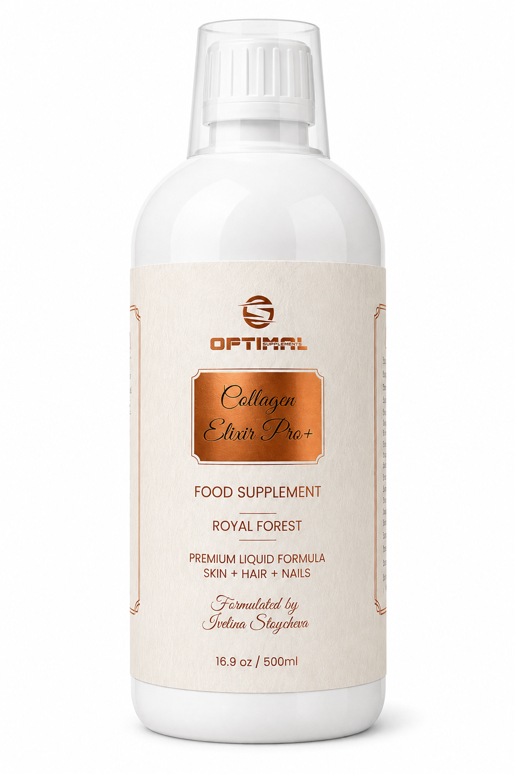 Optimal Supplements - Collagen Elixir Pro+ 33 servs