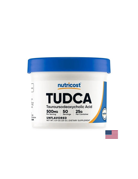 Черен дроб и жлъчка - Тауроурсодезоксихолова киселина (Tudca), 500 mg х 25 g, прах - Feel You