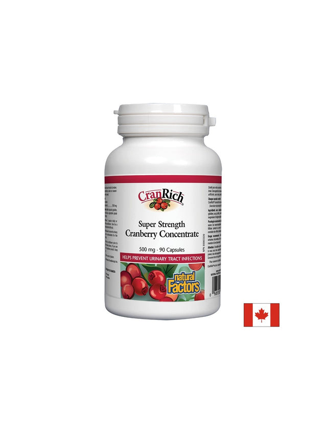 Cranberry Concentrate 500 mg - 90 капсули - Feel You