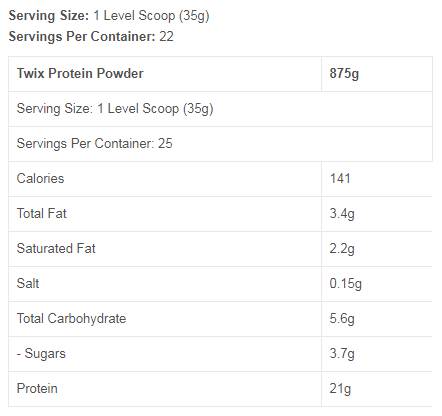 Twix HiProtein Whey - 875 грама