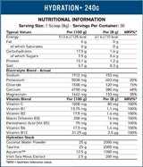 Hydration+ | Electrolyte & Vitamin Powder - 240 грама - Feel You