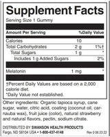 Kids Melatonin Gummies 1 mg | Strawberry 60 Дъвчащи таблетки - Feel You