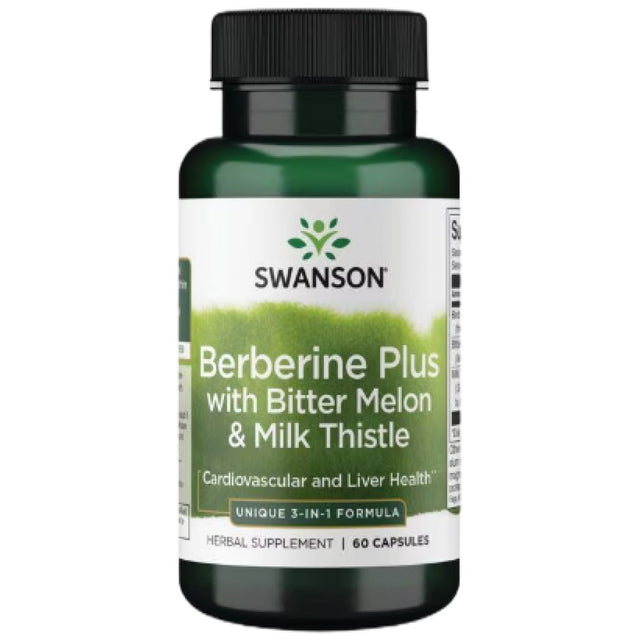Berberine Plus | with Bitter Melon and Milk Thistle 60 капсули - Feel You