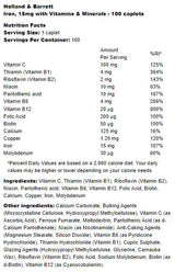 Iron 15 mg | With Vitamins and Minerals 100 капсули - Feel You