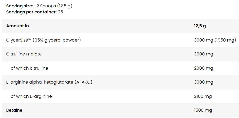 NAPALM On Stage Pump | Stim-Free Pre-Workout Formula - 313 грама - Feel You