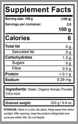 BIO Konjac Fettuccine - 320 грама