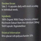 Organic Chaga Extract 380 mg - 60 капсули