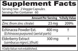 Immune Booster | With Echinacea, Elderberry Extract and Zinc - 120 капсули - Feel You