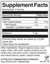 Melatonin Low Dose Gummies 1 mg | Strawberry - 60 Дъвчащи таблетки - Feel You
