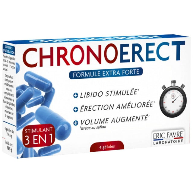 ChronoErect Caps | Sexual Performance - 4 капсули - Feel You