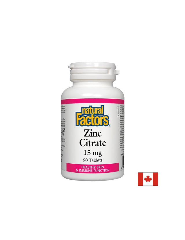 Zinc Citrate 15 mg - 90 Таблетки - Feel You