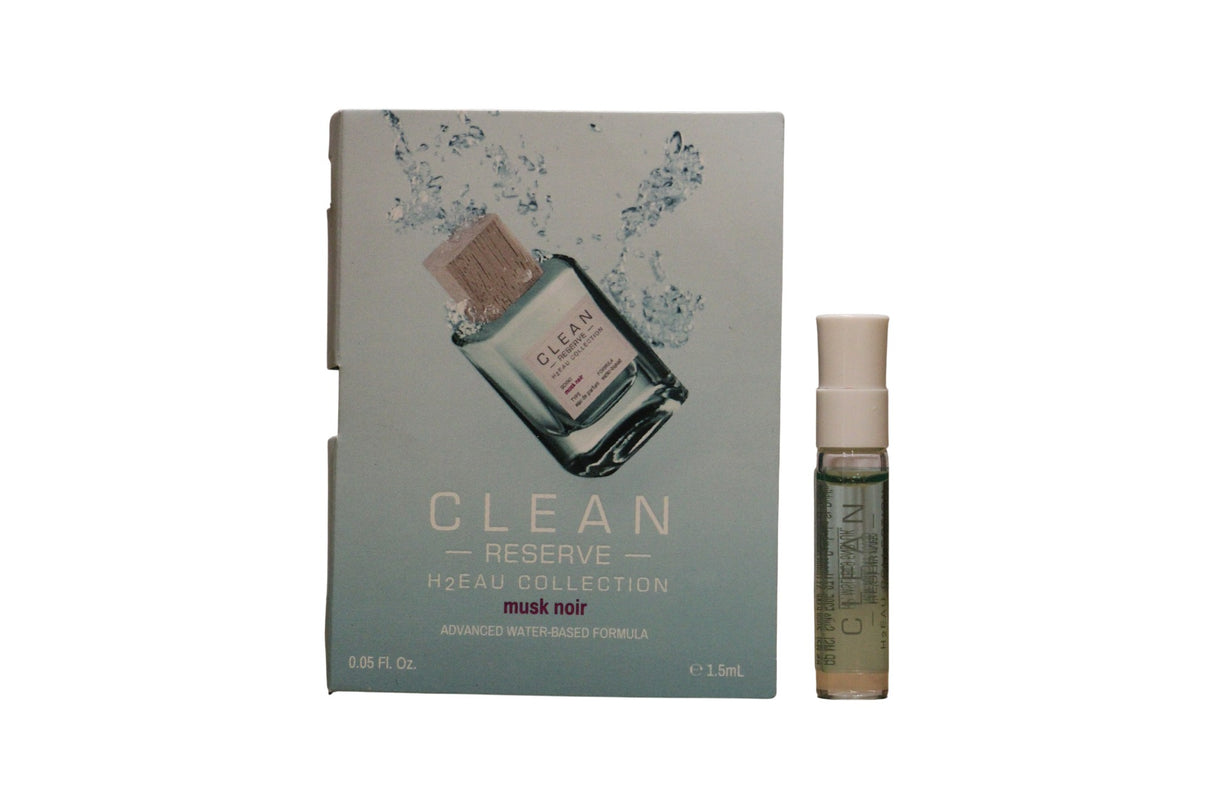 Clean, H2Eau Musk Noir, Eau De Parfum, Unisex, 1.5 ml *Sample