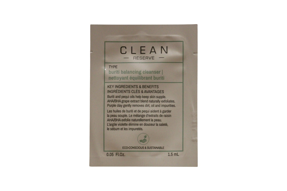 Clean, Reserve, Buriti & Aloe, Purifying, Body Wash, 1.5 ml *Sample - Feel You