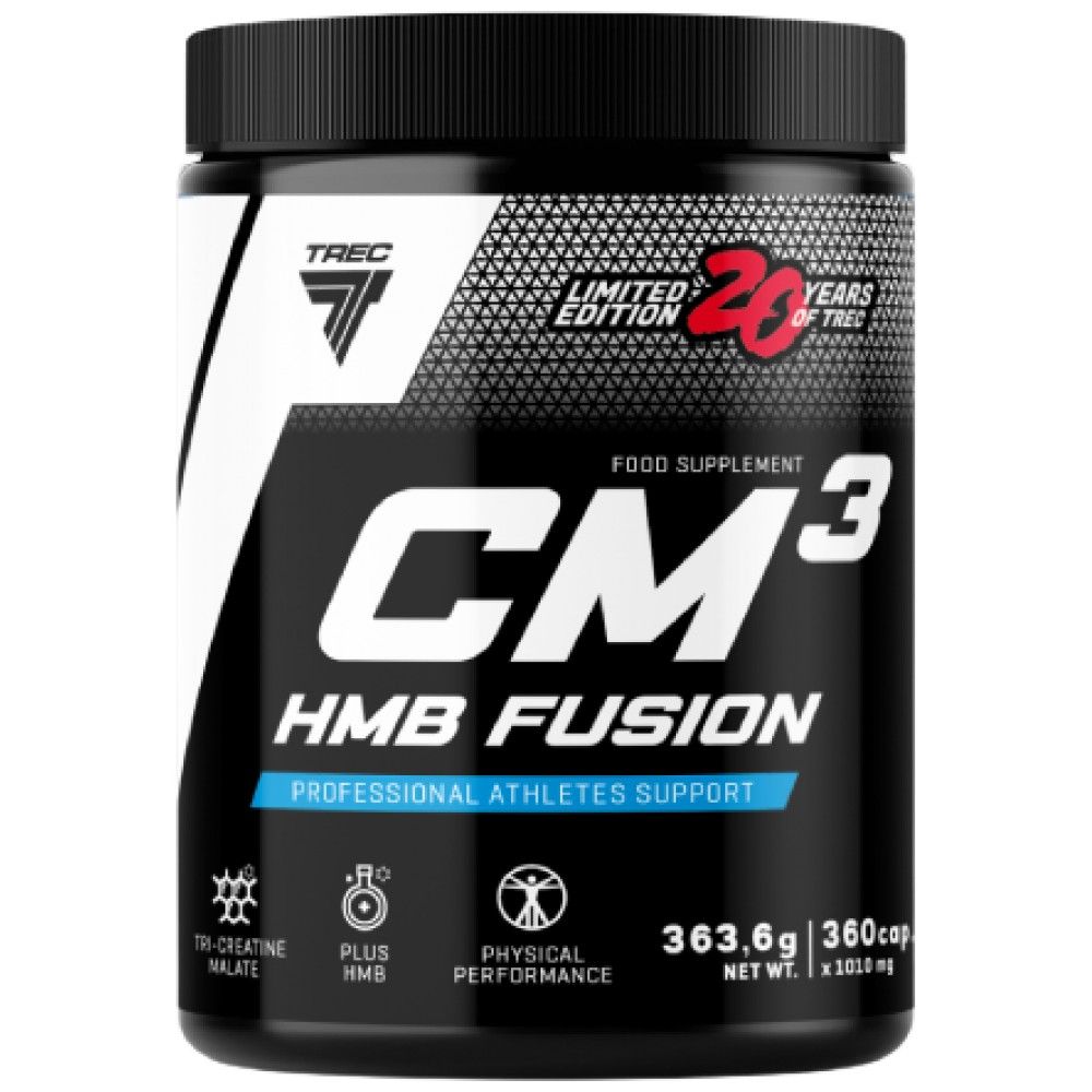 CM3 HMB Fusion | 20 Years of Trec - Limited Edition - 360 капсули - Feel You