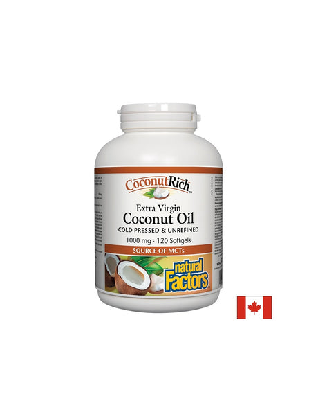 Coconut Oil Extra Virgin 1000 mg - 120 Гел капсули - Feel You