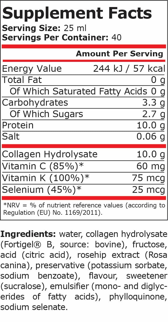 COLLAGEN LIQUID - CHERRY - 1000 ml
