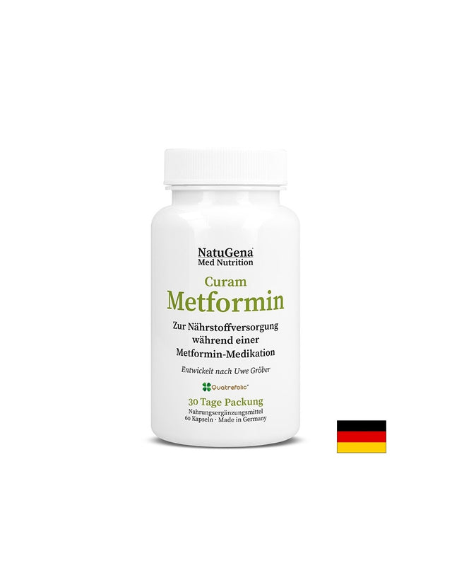 CuramMetformin (витамини и минерали в подкрепа на кръвната захар) x 60 капсули - Feel You