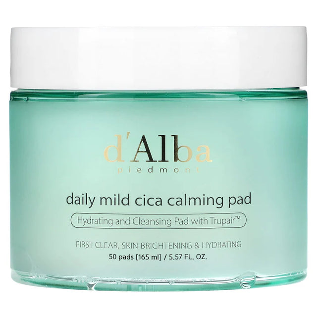 d'Alba - Daily Mild Cica Calming Pad, 50 EA, 165ml - Feel You