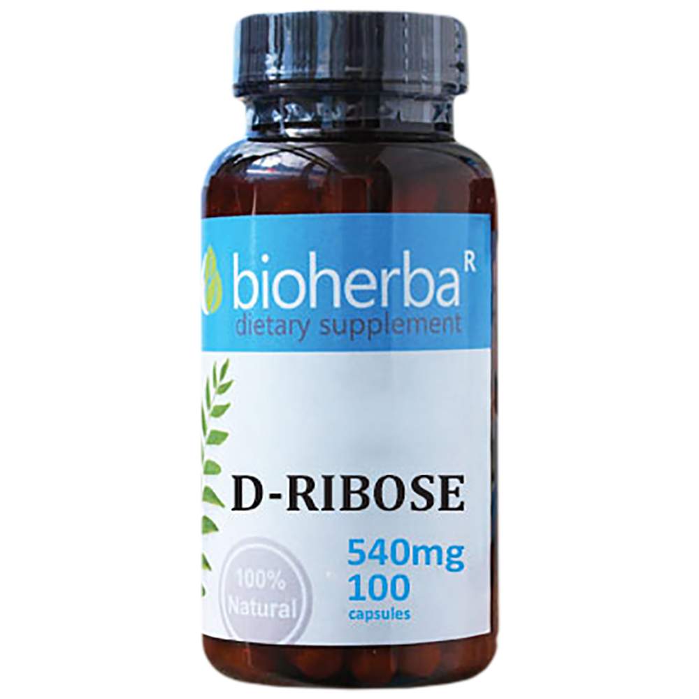 D-Ribose 540 mg - 100 капсули - Feel You
