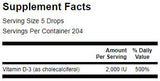 Liquid Vitamin D3 / 400 IU per drop 29.6 мл - Feel You