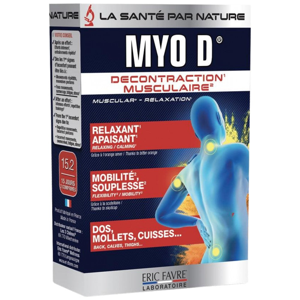 Myo D® | Muscular Relaxation - 30 Таблетки - Feel You