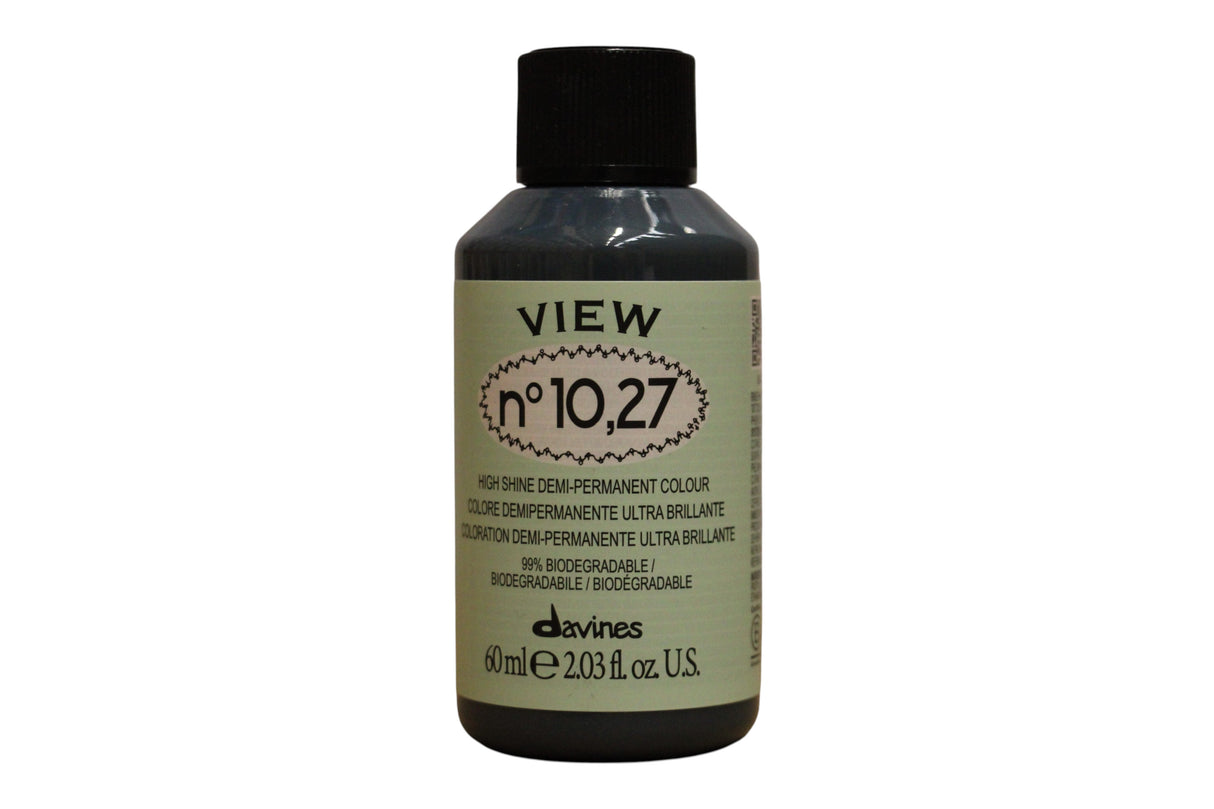 Davines, View, Demi-Permanent Hair Dye, 10.27 , 60 ml