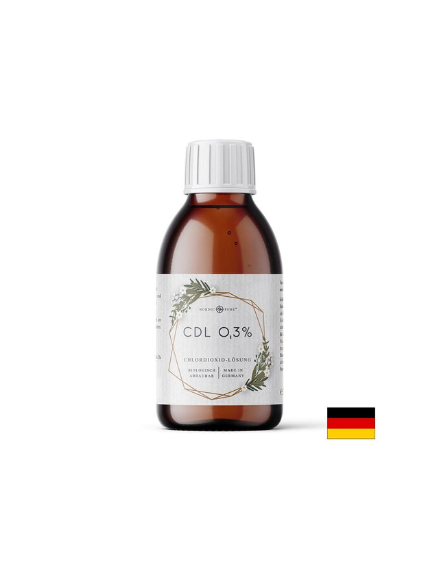 Дезинфектант - Хлорен диоксид във воден разтвор CDL 0.3% , 250 ml - Feel You