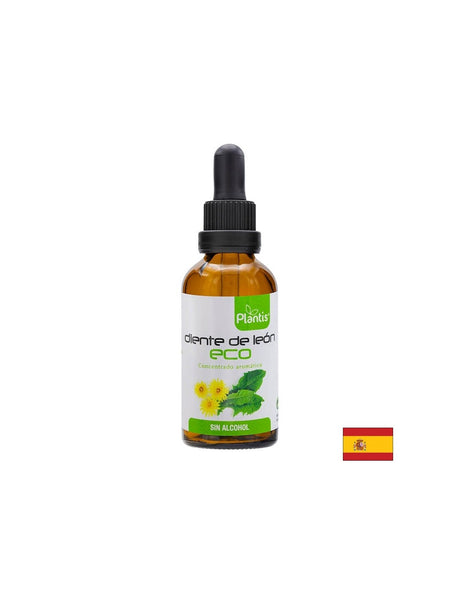 Глухарче – диуретик и хепатопротектор - Diente de Leon Eco Plantis®, Тинктура без алкохол, 50 ml - Feel You