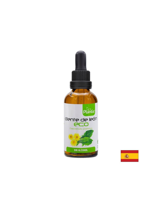 Глухарче – диуретик и хепатопротектор - Diente de Leon Eco Plantis®, Тинктура без алкохол, 50 ml - Feel You