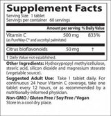 BEST 12-Hour Vitamin C with PureWay-C - 60 Таблетки - Feel You