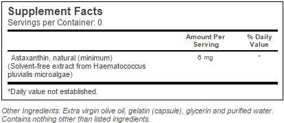 BEST Astaxanthin 6 mg - 30 Гел капсули - Feel You