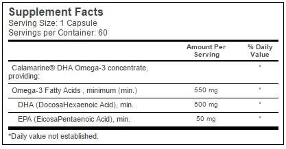 BEST DHA 500 mg / from Calamari - 60 Гел капсули - Feel You