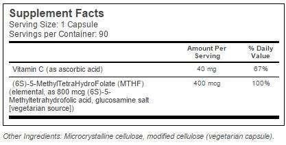 BEST Fully Active Folate 400 mcg - 90 капсули - Feel You