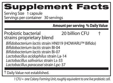 Digestive Probiotic 20 Billion - 30 капсули - Feel You