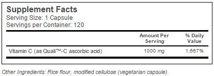 BEST Vitamin C + Quali™ C 1000 mg - 120 капсули - Feel You