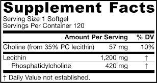 Mega PC-35 (Lecithin) 120 Гел капсули - Feel You