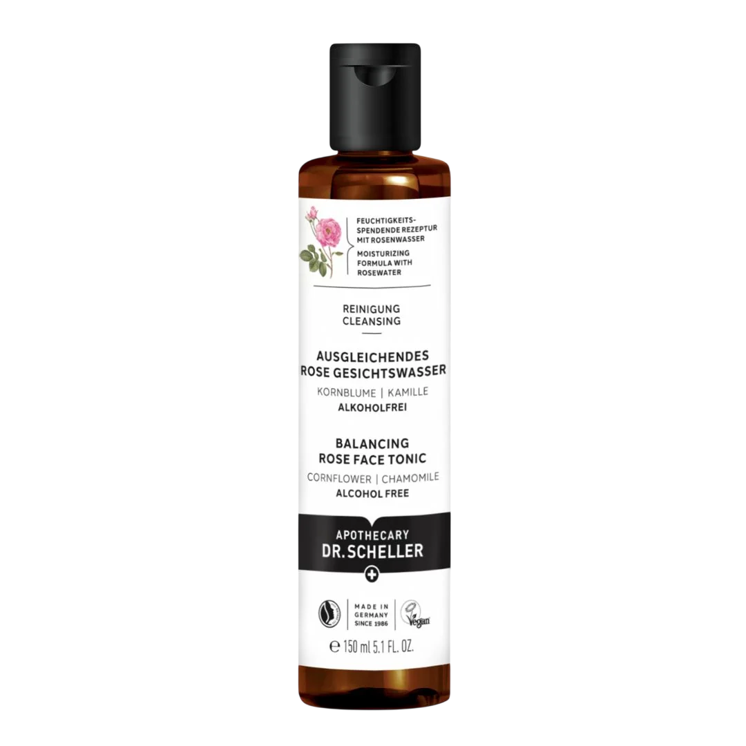 Dr. Scheller, Balancing Rose, Vegan, Hydrating & Soothing, Tonic Lotion, Face, 150 ml