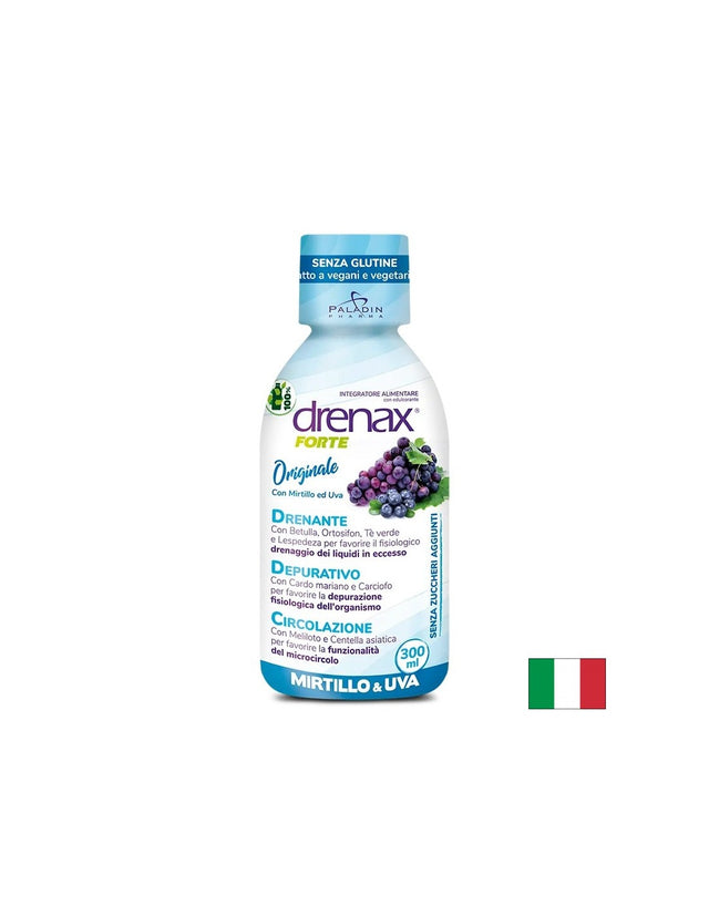 Диуретична формула с гроздово семе и синя боровинка - Дренакс - Drenax® Forte, 300 ml, 10 дози - Feel You