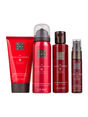 Set Rituals: The Ritual Of Ayurveda, Shower Mousse, 50 ml + The Ritual Of Ayurveda, Nurture, Shower Oil, For Dry Skin, 75 ml + The Ritual Of Ayurveda, Hair Scented Mist, For Women, 20 ml + The Ritual Of Ayurveda, Balancing, Body Cream, 70 ml - Feel You
