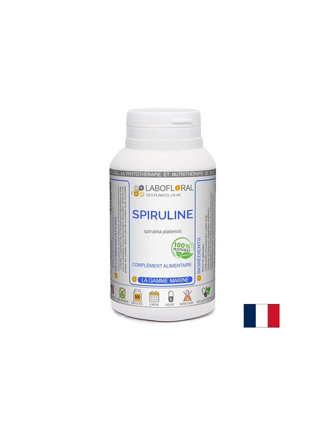 Energy and immunity - Spirulina, 320 mg x 50 capsules